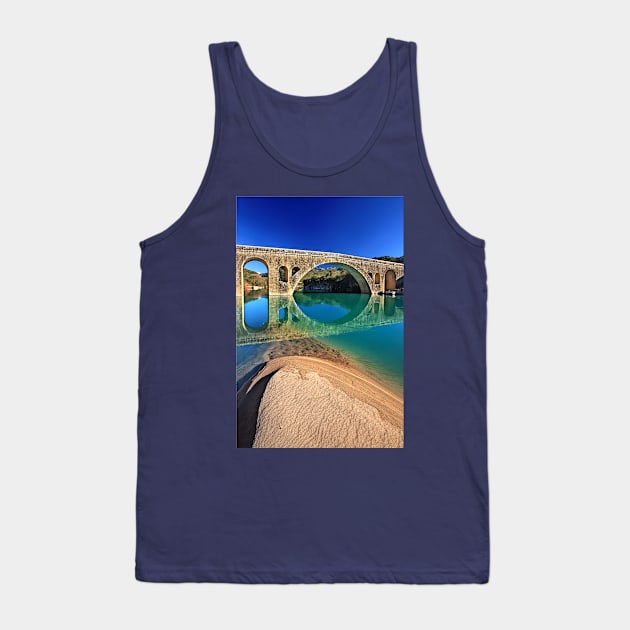 Katafylli - Avlaki bridge (before the flood) Tank Top by Cretense72